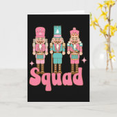 Pink Nutcracker Squad In Meiner Nussknacker-Ära Ch Karte (Gelbe Blume)