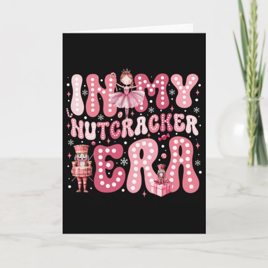 Pink Nutcracker Squad In Meiner Nussknacker-Ära Pi Karte (Vorderseite)