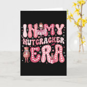 Pink Nutcracker Squad In Meiner Nussknacker-Ära Pi Karte (Gelbe Blume)