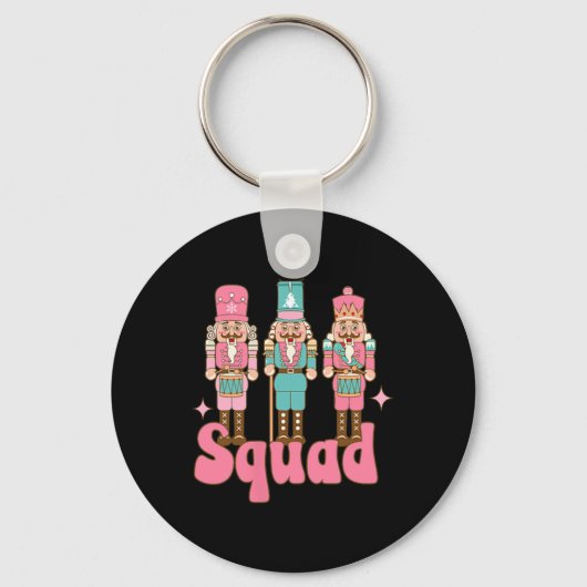 Pink Nutcracker Squad in meiner Nutcracker-Ära Chr Schlüsselanhänger (Vorderseite)