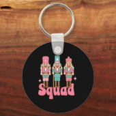 Pink Nutcracker Squad in meiner Nutcracker-Ära Chr Schlüsselanhänger (Vorderseite)