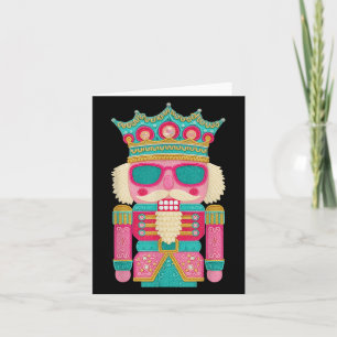 Pink Nutcracker Squad Pink Weihnachtsballett Xmas Karte