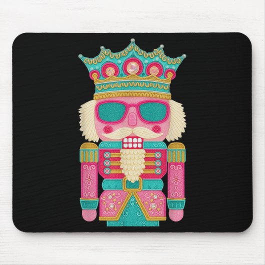 Pink Nutcracker Squad Pink Weihnachtsballett Xmas  Mousepad (Vorne)