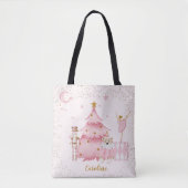 Pink Nutcracker Suite Scene Tasche (Vorderseite)