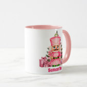 Pink Nutcracker Weihnachtskids Heiße Schokolade Tasse (VorderseiteRechts)