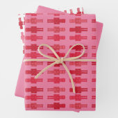 Pink Nutcracker Wrapping Paper Sheets Geschenkpapier Set (Beispiel)