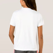 Pink Oak Knoll Athletik T-Shirt (Rückseite)