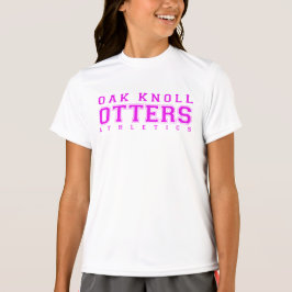 Pink Oak Knoll Athletik T-Shirt