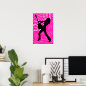 Pink Oasis Poster (Heimbüro)