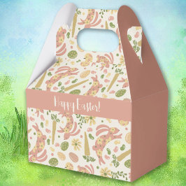 Pink Oaster Bunnies Geschenkschachtel