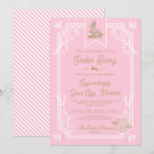 Pink Oaster Gutes Ei Mitgliedsausweis Einladung (Vorne/Hinten)