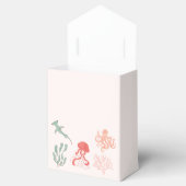 Pink Ocean Baby Dusche Geschenkschachtel (Geöffnet)