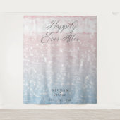 Pink Ocean Sparkling Waters Foto Prop Wandteppich (Vorderseite)