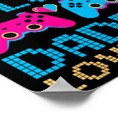 Pink oder Blau Geschlecht Enthüllung Videospiel Va Poster (Ecke)