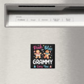 Pink oder Blau Grammy liebt dich Geschlecht enthül Magnet (In Situ (Geschirrspüler))