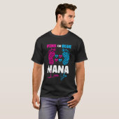 Pink oder Blau Oma liebt dich - Baby Geschlecht be T-Shirt (Vorne ganz)