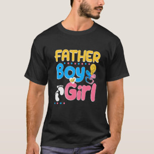 Pink oder Blauer Vater Lieben Sie der beste Vater  T-Shirt