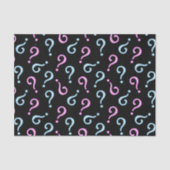 Pink oder Blue Baby Reveal Seidenpapier (Vorderseite)