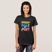 Pink oder Blue Daddy Lieben Ihr bester Vater je Va T-Shirt (Vorne ganz)