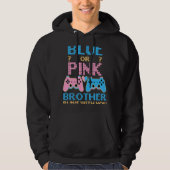 Pink oder Blue Gender Reveal Video Game Gamer Boy Hoodie (Vorderseite)