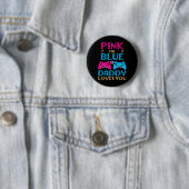 Pink oder Blue Gender Reveal Video Game Vater Game Button (Beispiel)