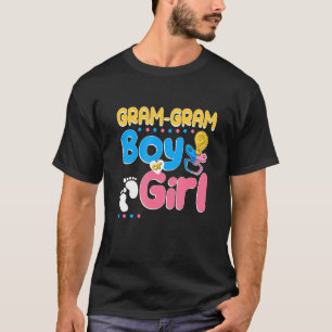 Pink oder Blue Gram Gram Lieben Ihr bestes Oma je T-Shirt