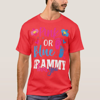 Pink oder Blue Grammy Lieben Ihr Baby Gender Revea T-Shirt