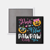 Pink oder Blue Pawpaw Lieben Sie Pumpkin Baby Squa Magnet (Vorderseite/Rückseite)