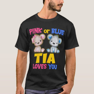 Pink oder Blue Tia Lieben, die Sie Baby Dusche Ges T-Shirt