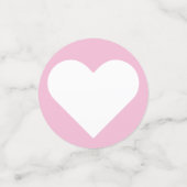 Pink Oh Baby individualisierbare Konfetti (Klein Vorderseite)