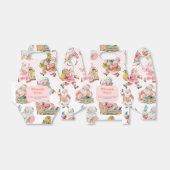 Pink Oh, was FUn-Retro Groovy Santa Claus Geburtst Geschenkschachtel (Ungefaltet)