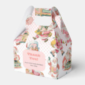 Pink Oh, was FUn-Retro Groovy Santa Claus Geburtst Geschenkschachtel (Vorderseite)