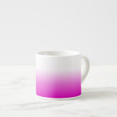 Pink Ombr Gradient Background Design-60416 Espressotasse (Vorderseite Rechts)