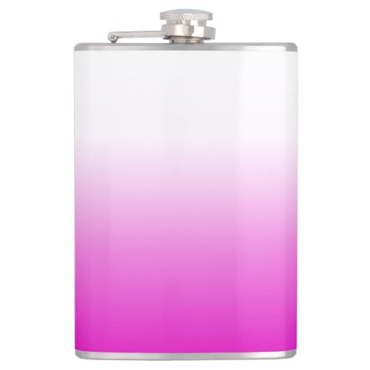 Pink Ombr Gradient Background Design-60416 Flachmann (Vorderseite)