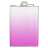 Pink Ombr Gradient Background Design-60416 Flachmann (Rückseite)