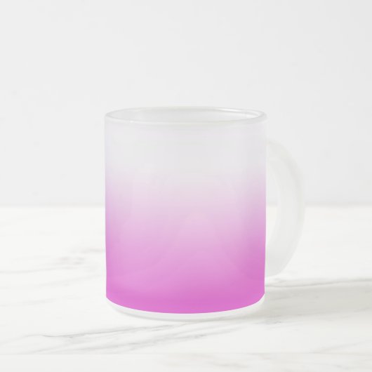 Pink Ombr Gradient Background Design-60416 Mattglastasse (VorderseiteRechts)