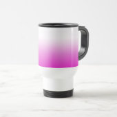 Pink Ombr Gradient Background Design-60416 Reisebecher (VorderseiteRechts)