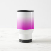 Pink Ombr Gradient Background Design-60416 Reisebecher (Mittel)