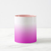 Pink Ombr Gradient Background Design-60416 Tasse (Zentrum)