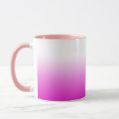 Pink Ombr Gradient Background Design-60416 Tasse (Links)