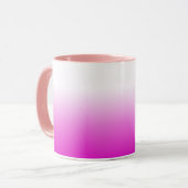 Pink Ombr Gradient Background Design-60416 Tasse (Vorderseite Links)