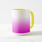 Pink Ombr Gradient Background Design-60416 Tasse (VorderseiteRechts)