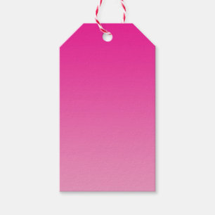 Pink Ombre Geschenkanhänger