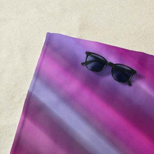 Pink Ombre Gradient Strandtuch (Beispiel)