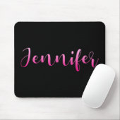 Pink Ombre Jennifer Mousepad (Mit Mouse)