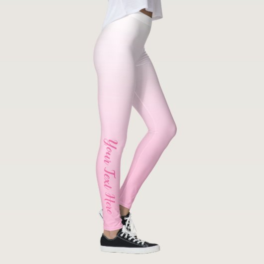Pink-Ombre-Leggings Leggings (Rechts)
