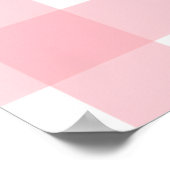 Pink One Golden Year Doodle Puppy 1st Birthday Poster (Ecke)