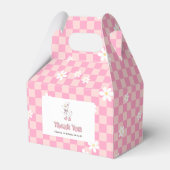 Pink One Silly Goose - Girl First Birthday Geschenkschachtel (Vorderseite)