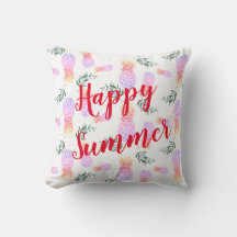PINK & ORANGE PINEAPPLE GLÜCKLICHER SOMMER