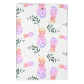 PINK & ORANGE PINEAPPLE MINI KLEMMBRETT (Rückseite)